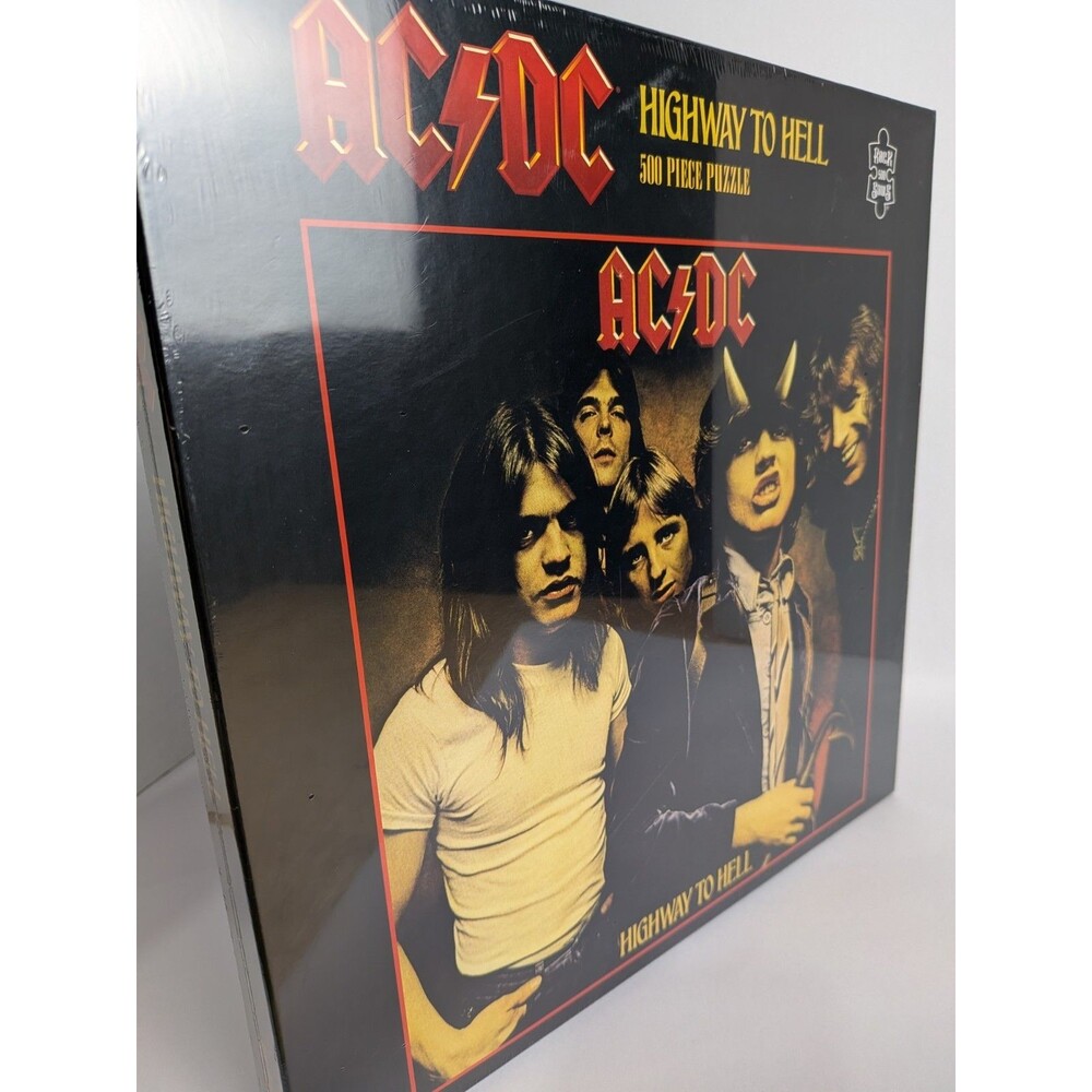 AC/DC Puzzle HIGHWAY TO HELL Album Cover 500 Piece Rock Gift NEW Collectors Item